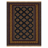 Midnight Navy All-Over Diamond Lattice Mat