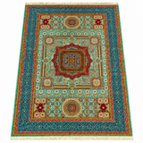 Sapphire Star Medallion Geometric Rug