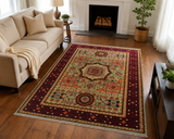 Imperial Medallion Geometric Area Rug