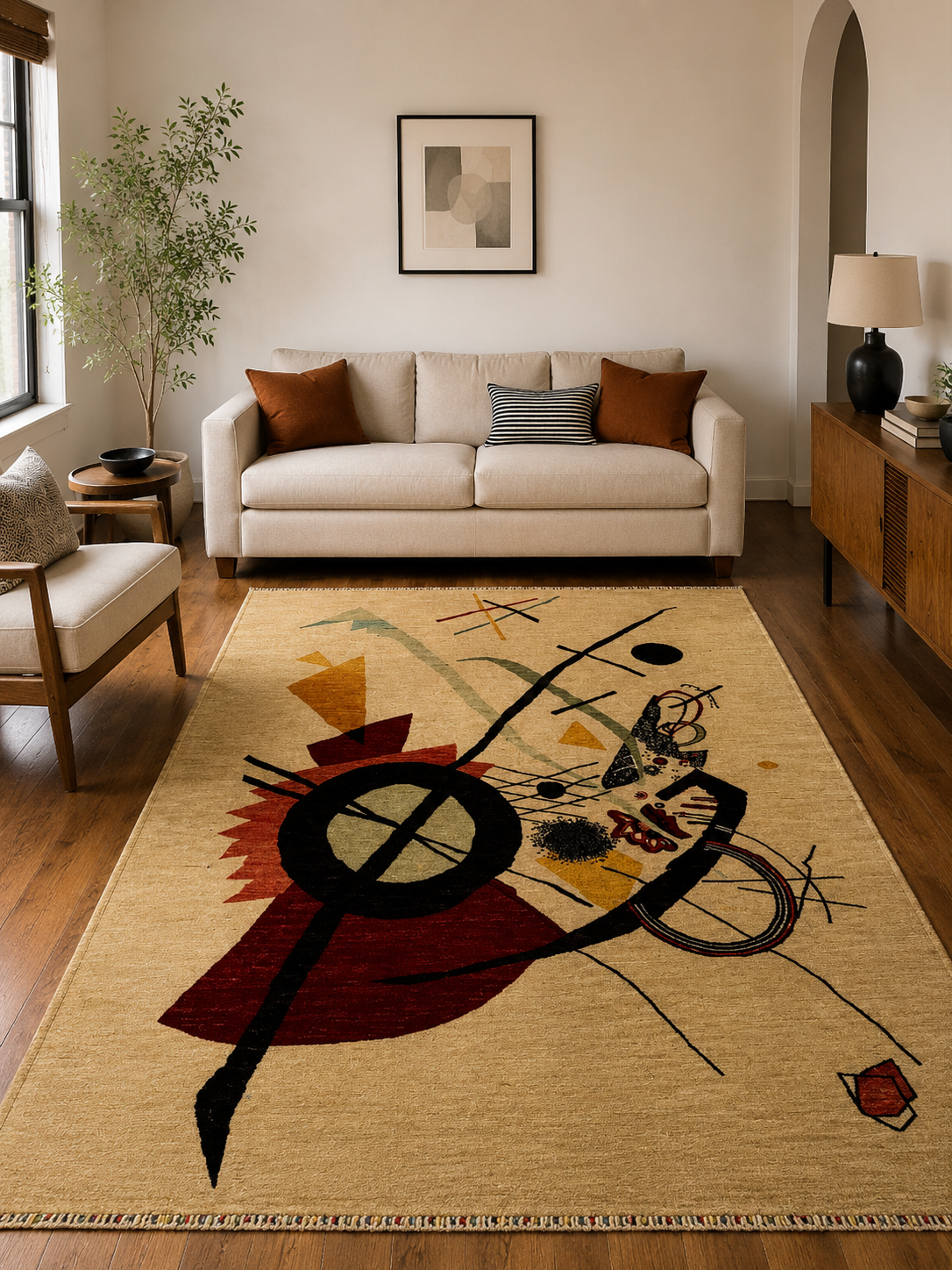 Modernist Symphony of Abstract Geometry