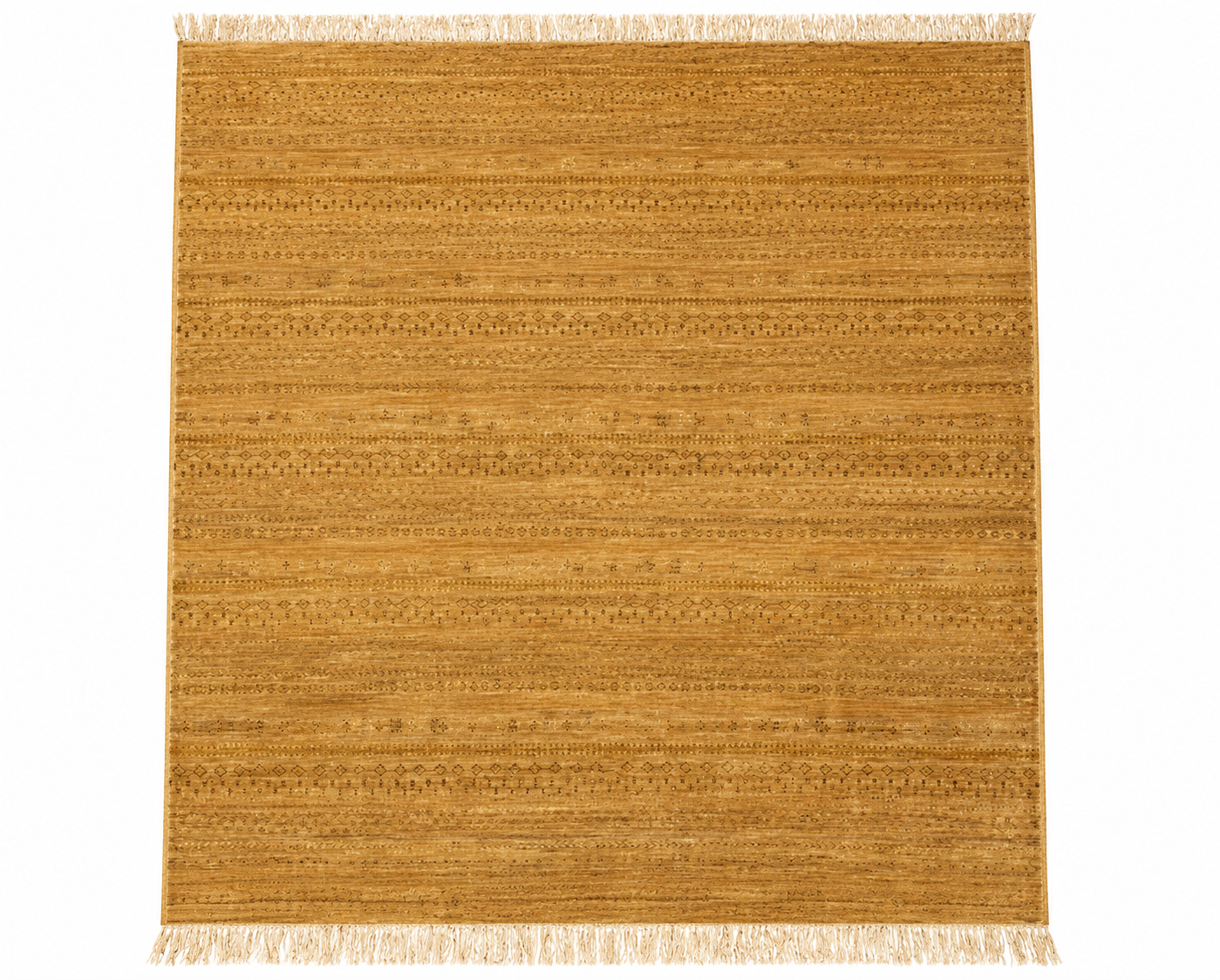Mocha Linear Weave Rug
