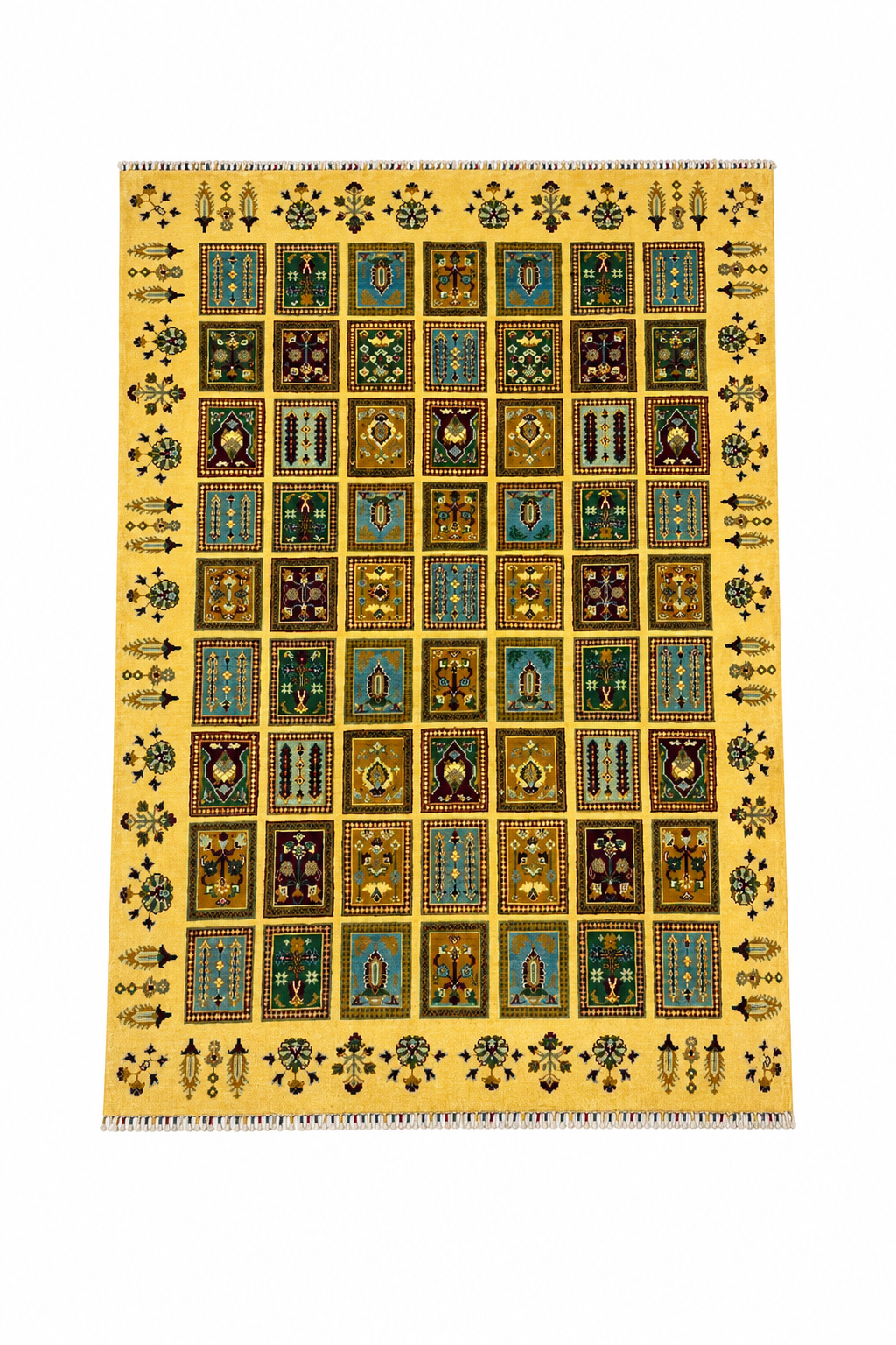 Persian Patchwork Mosaic Area Rug