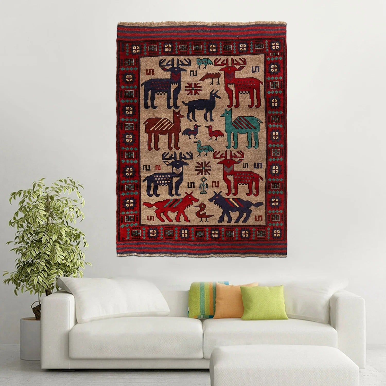 Forest Wildlife Wall Hanging