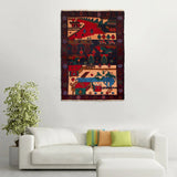 Handmade Tribal Design Rug