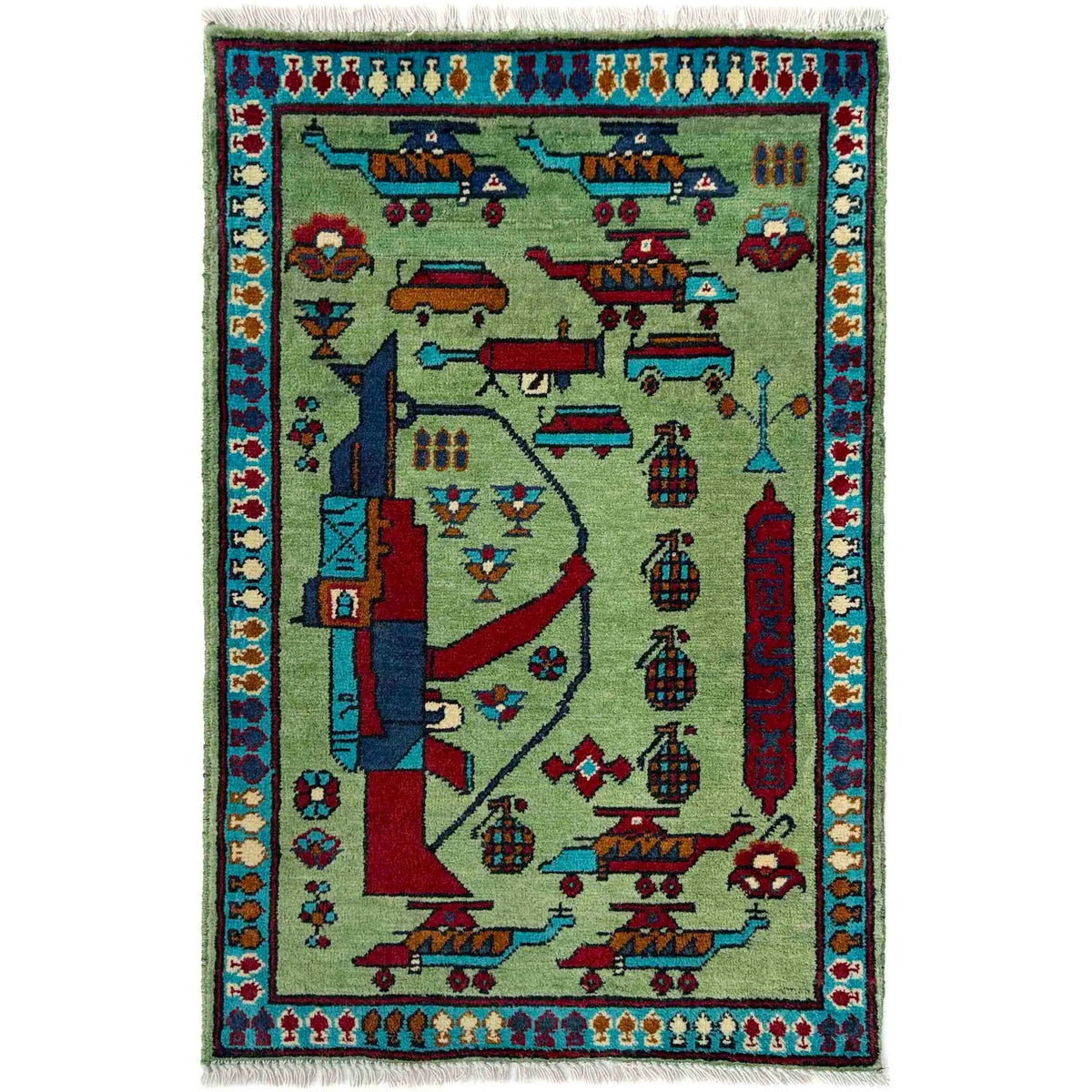 Military Armaments Wall Hanging