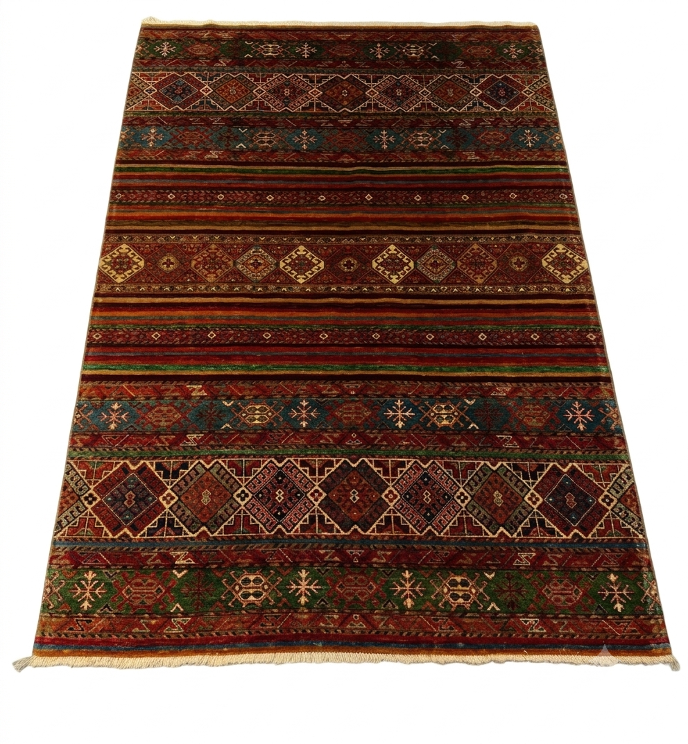 Classic Bohemian Geometric Accent Runner