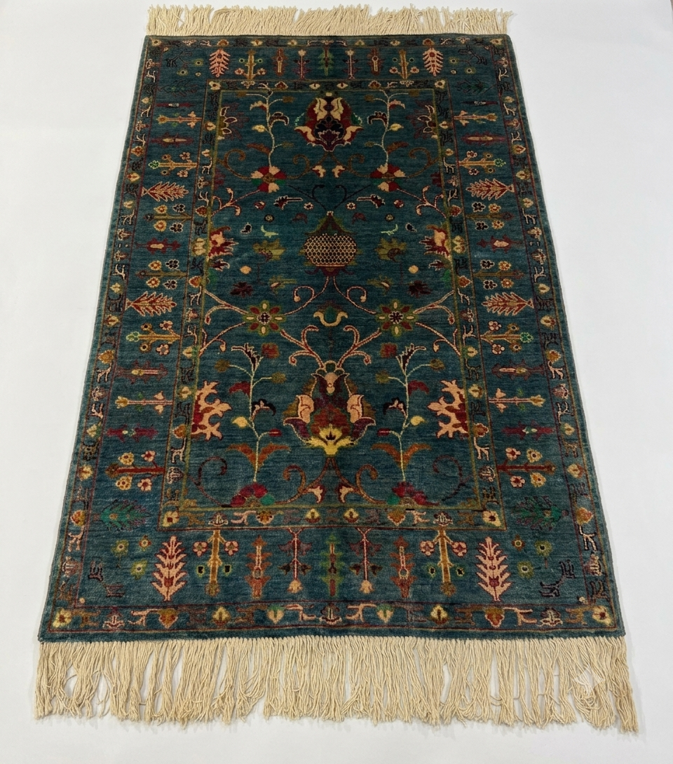 Ocean & Ochre Heritage Floral Accent