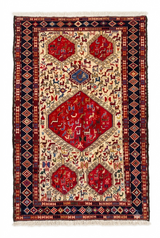 Persian Shiraz Zoomorphic Kilim