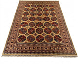 Turkmen Bukhara Octagonal Elephant-Foot Gul Rug