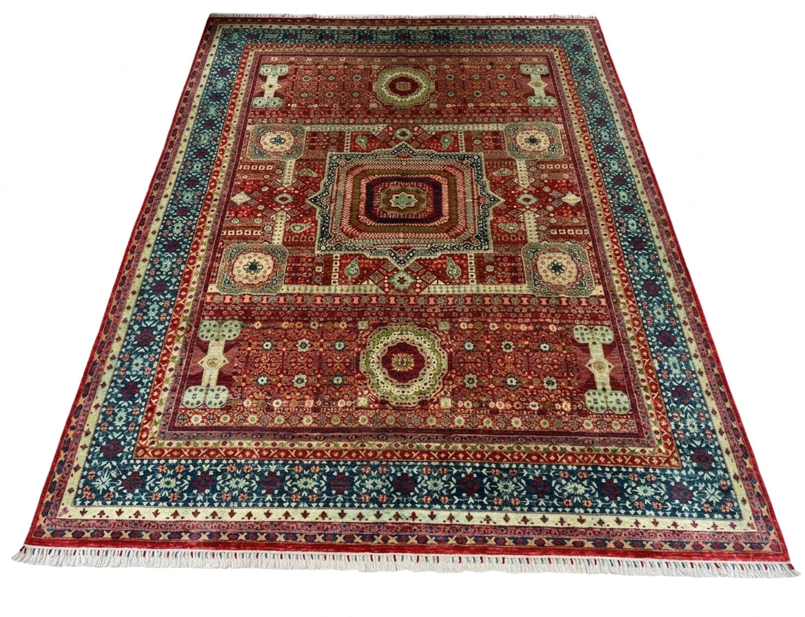 Heriz Concentric Medallion Area Rug