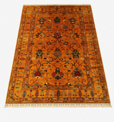 Traditional Rust Orange Area Decor Rug