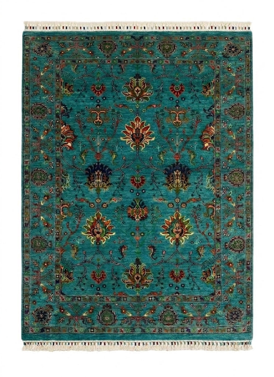 Isfahan Shah Abbas Lotus Palmette Area Rug