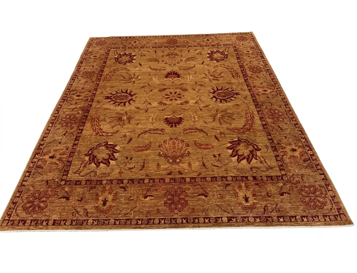 Persian Style Sultanabad Lotus Palmette Area Rug