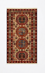 Persian Shiraz Tribal Medallion Kilim