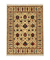Botanical Cypress & Blooming Palmette Area Rug