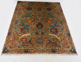 Sultanabad Transitional Sickle-Leaf Area Rug