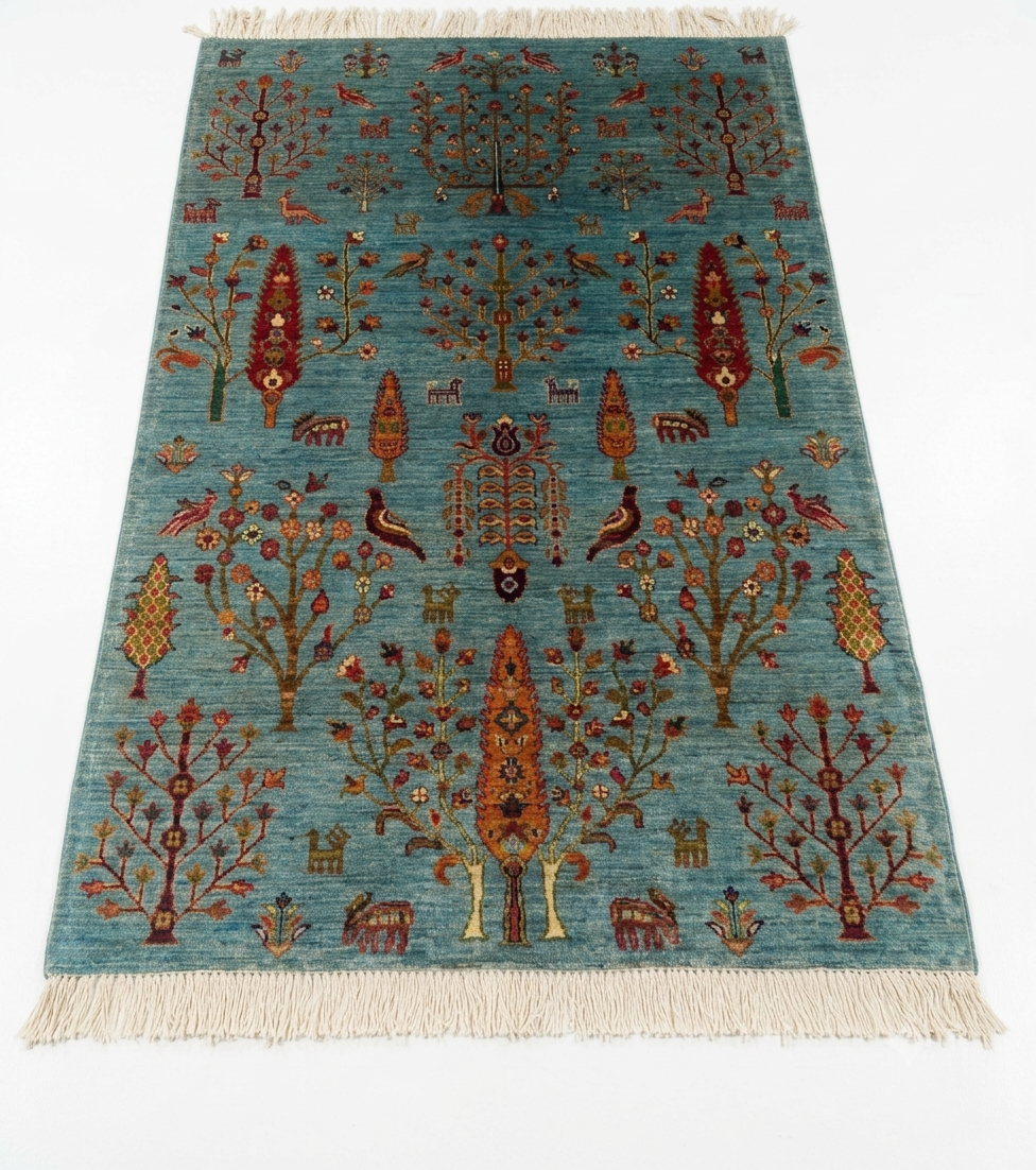 Celestial Eden Tribal Pictorial Rug