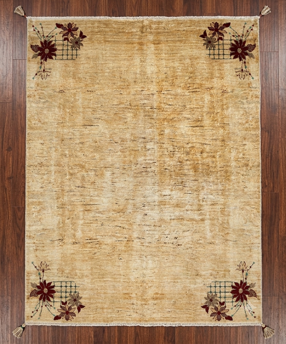 Alabaster Blossom Area Rug