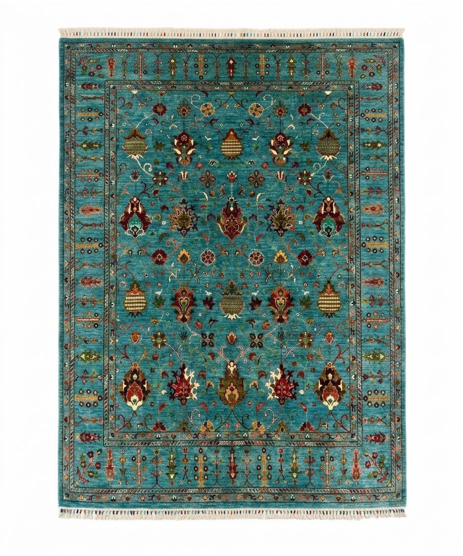 Kerman Botanical Cypress & Pomegranate Rug