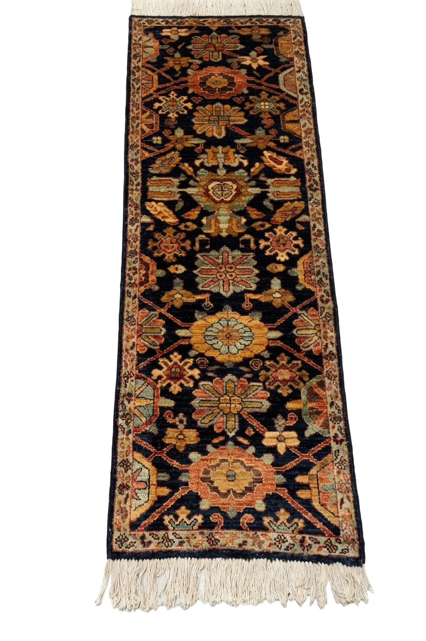 Cozy Starlit Pathway Wool Runner Rug