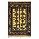 Afghan Wool Rug Baluchi Aqsi