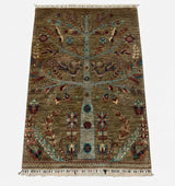Tabriz Classical Sacred Tree of Life  Area Rug