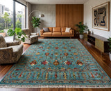 Kerman Botanical Cypress & Pomegranate Rug