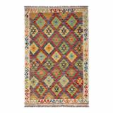 All-Over Diamond Pattern Kilim