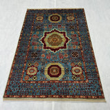 Luxurious Chobi Handmade Rug Traditional Motifs