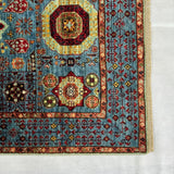 Luxurious Chobi Handmade Rug Traditional Motifs