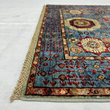 Luxurious Chobi Handmade Rug Traditional Motifs