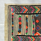 Nomadic Chevron Striped Kilim Runner