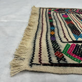 Nomadic Chevron Striped Kilim Runner