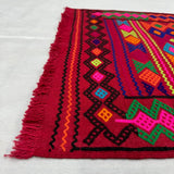 Tribal Striped Zig-Zag Kilim Runner