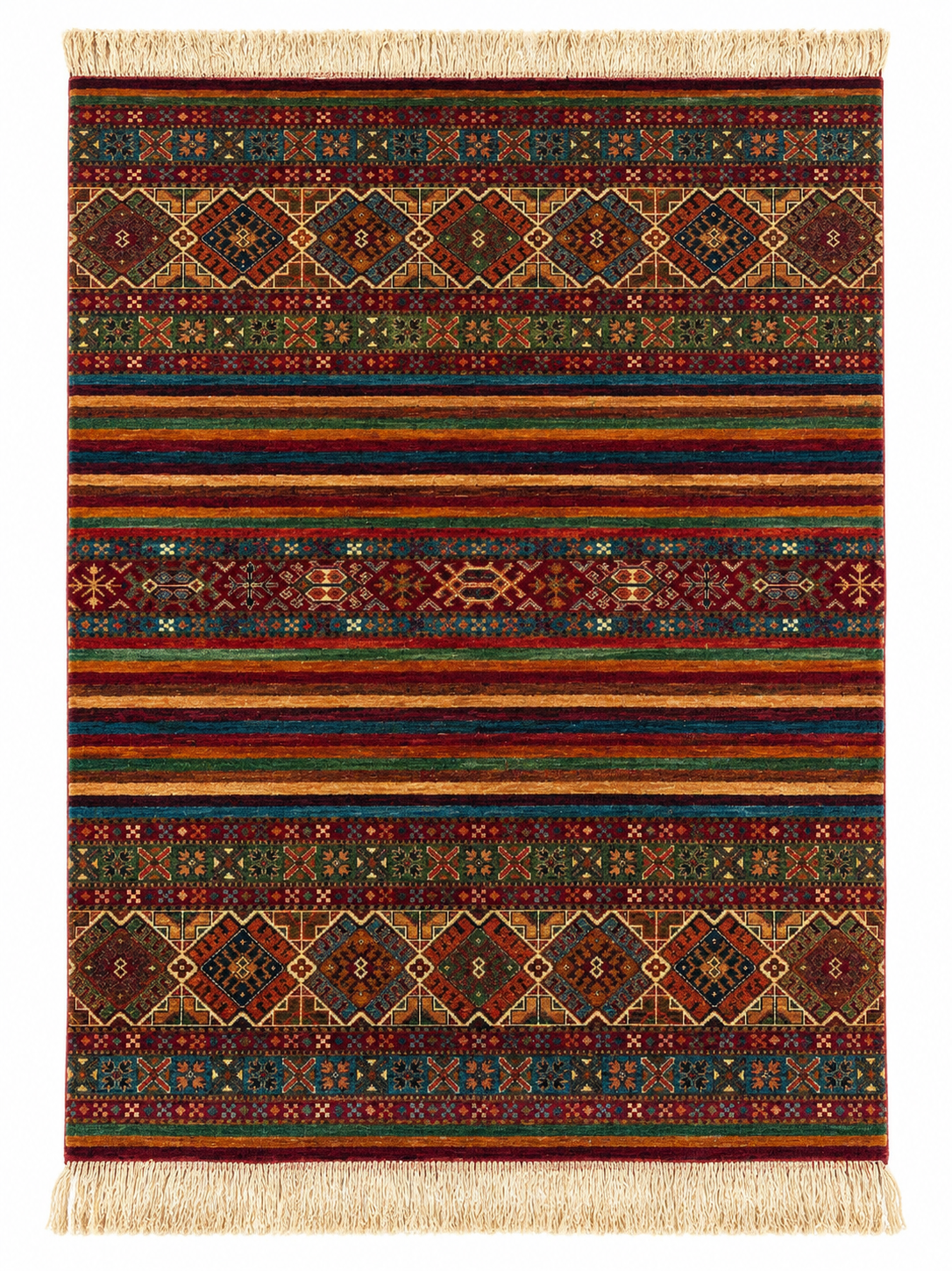 Terracotta Multi-Tone Area Rug
