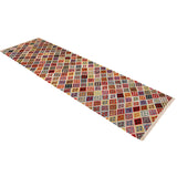 Harlequin Diamond Tile Kilim Runner