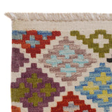 Harlequin Diamond Tile Kilim Runner