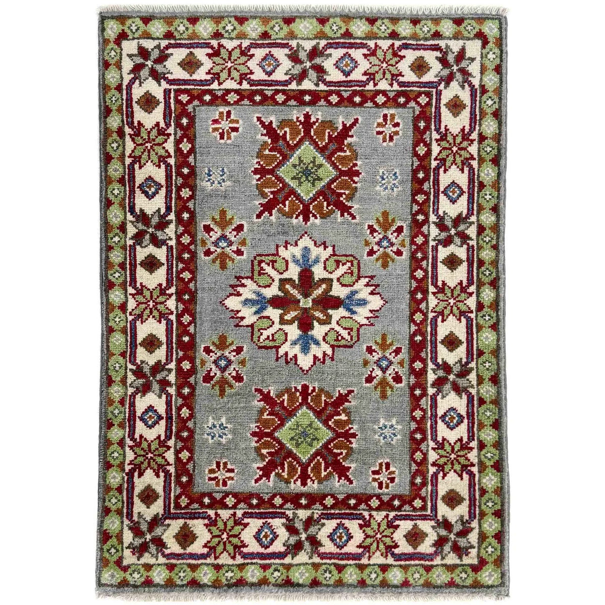 Kazak Medallion Area Rug