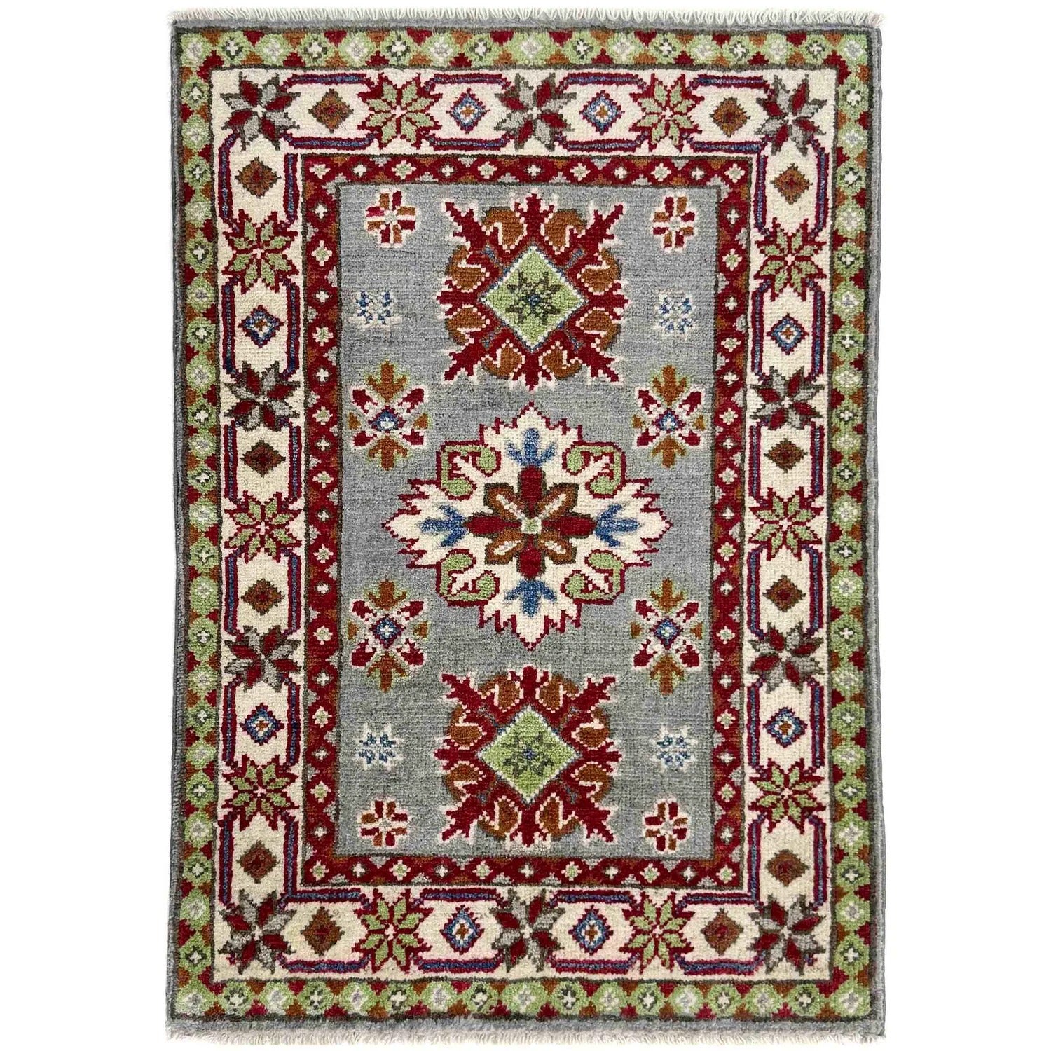Kazak Medallion Area Rug