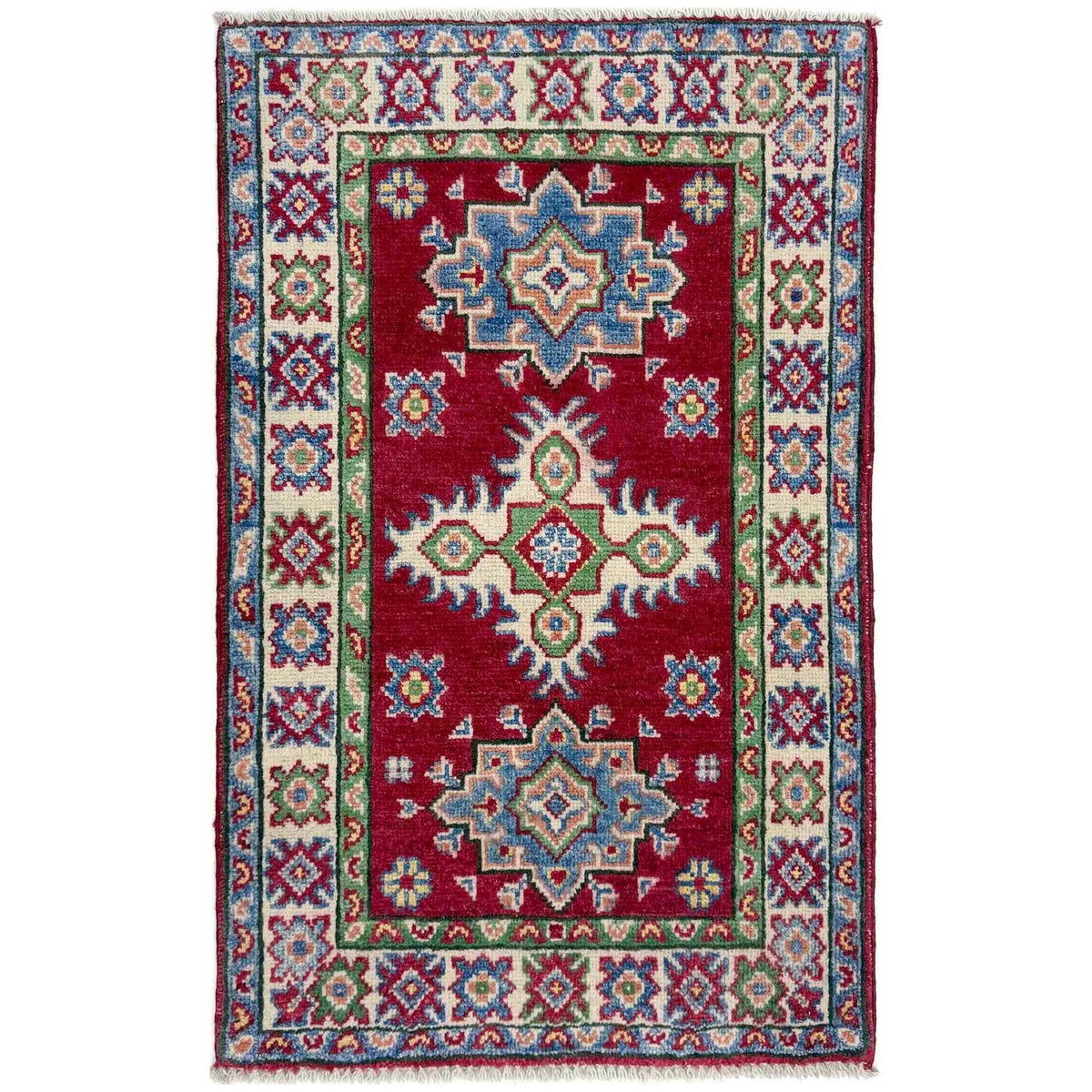 Caucasian Medallion Entryway Rug
