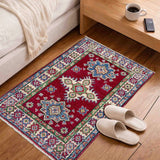 Caucasian Medallion Entryway Rug