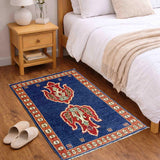 Blue Color Kazak Rug