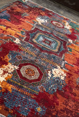 Magma Bloom Area Rug