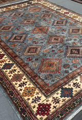 Slate Tribal Mosaic Rug