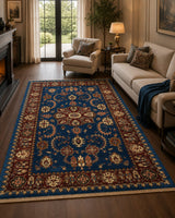 Vintage Ziegler Chobi Floral Area Rug