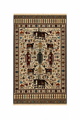 Kilim Geometric Medallion Rug