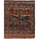 Obelisk and Forest Wall Hanging