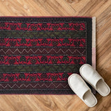 Midnight Stripe Tribal Rug