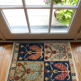 Ottoman Floral Entry Mat