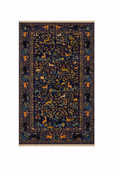 Shikargah Pictorial Bloom Rug